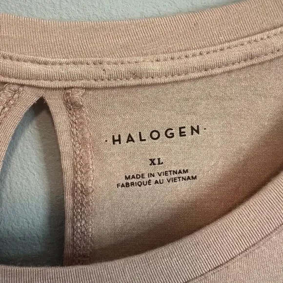 Halogen Light Pink Tank Top NWT Size XLarge - Picture 8 of 9
